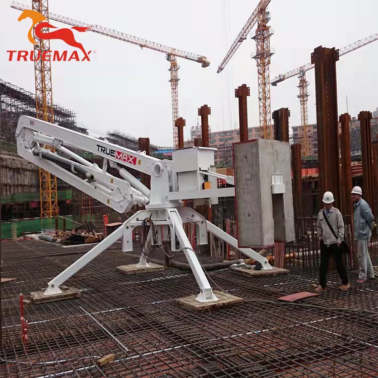 混凝土布料機如何操作