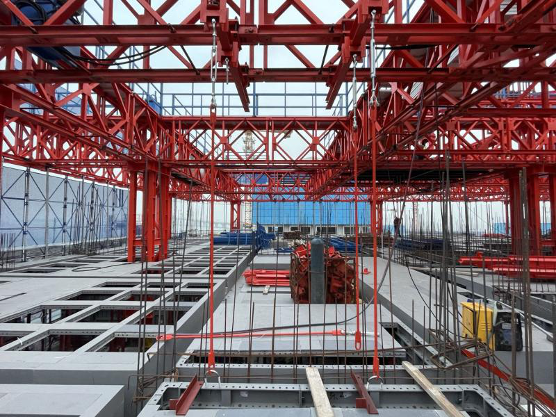 60分鐘頂升1層樓！“輕型造樓機(jī)”完美收官(圖4)