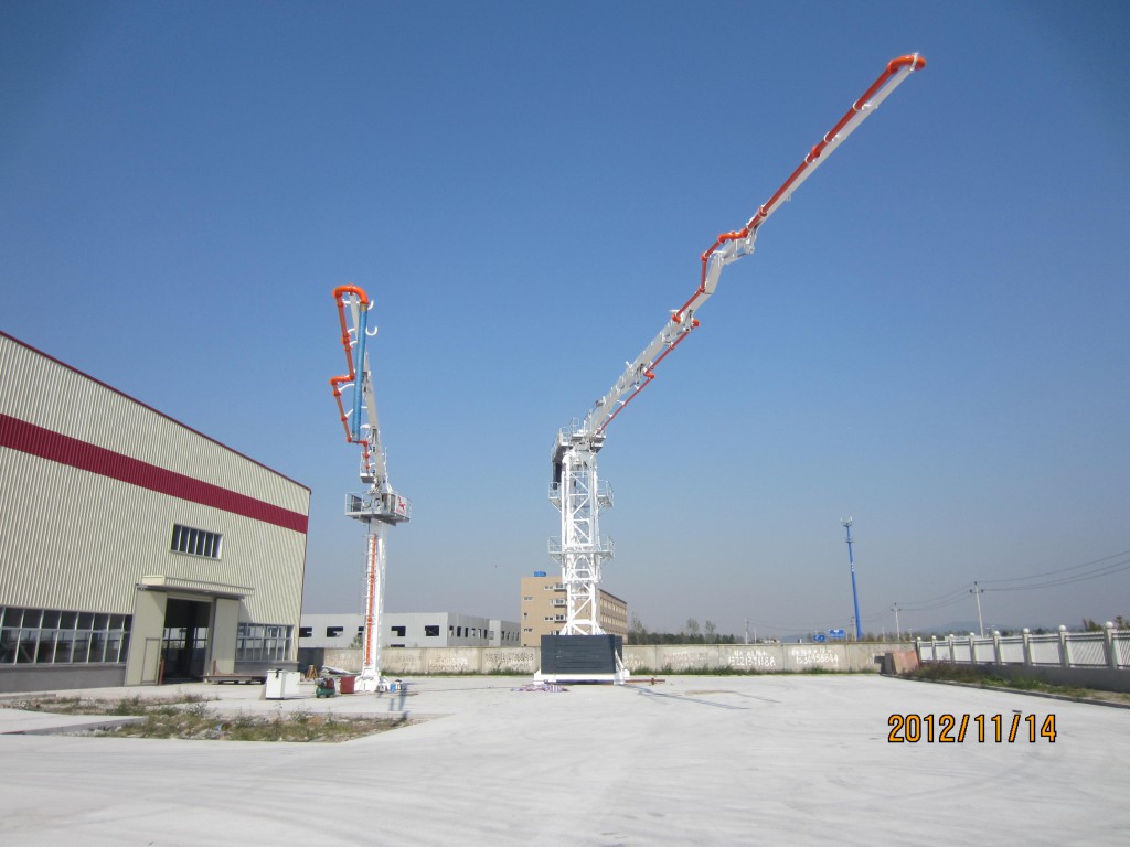 內(nèi)爬式布料機