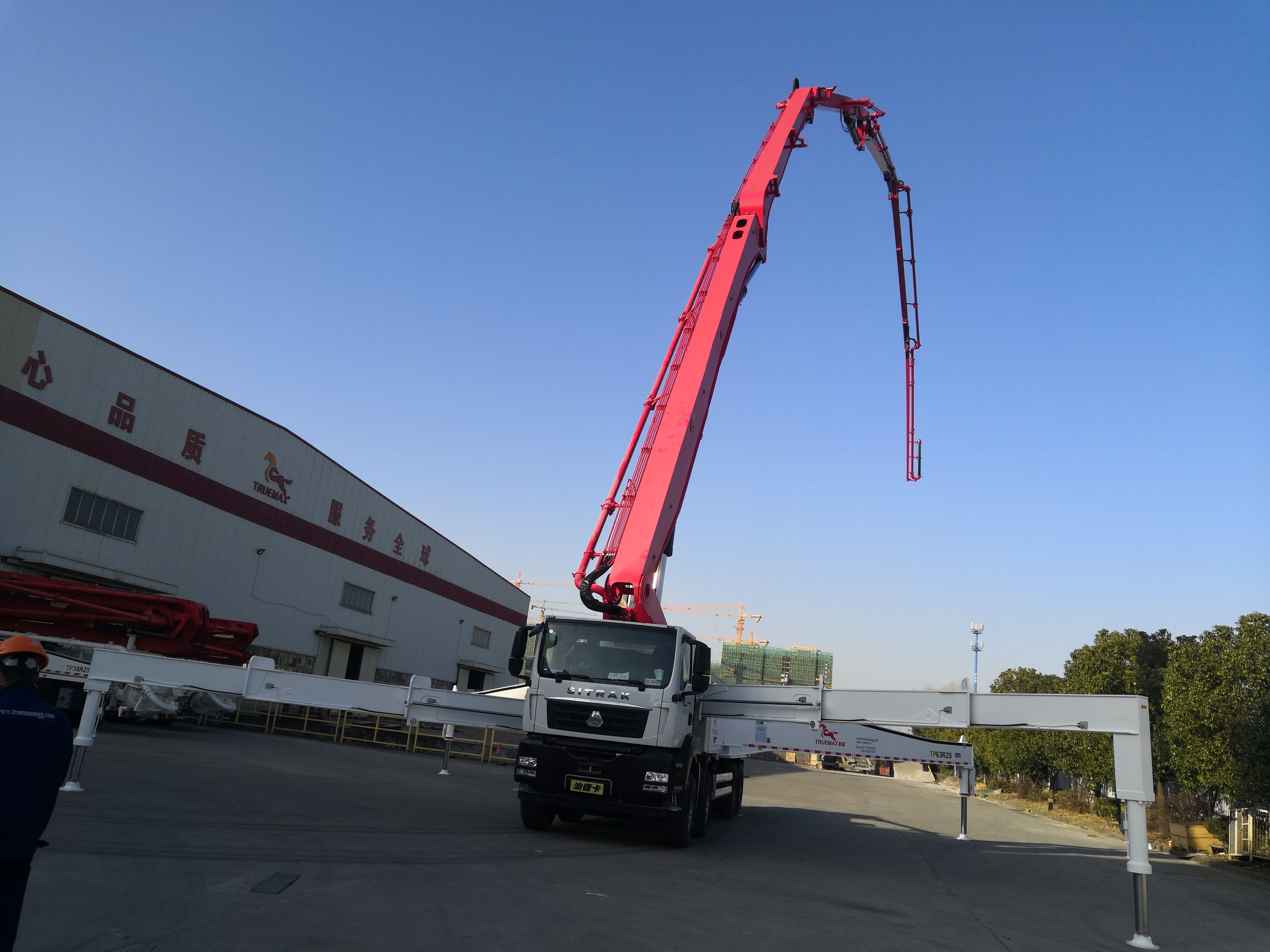 混凝土泵車型號 混凝土泵車型號