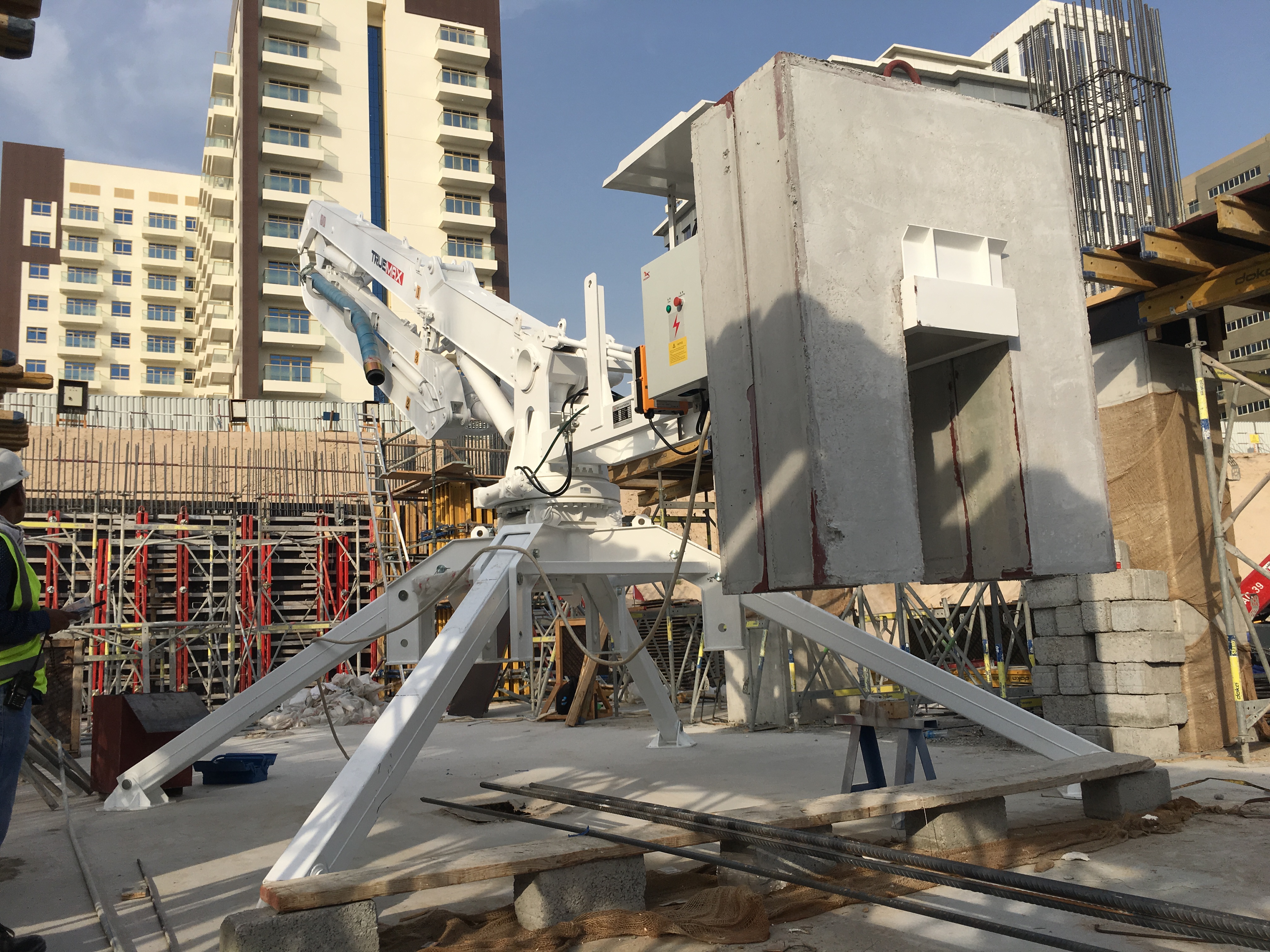 移動液壓布料機的使用方法