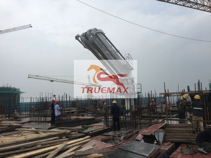 液壓布料機(jī)跟混凝土泵車(chē)有什么區(qū)別