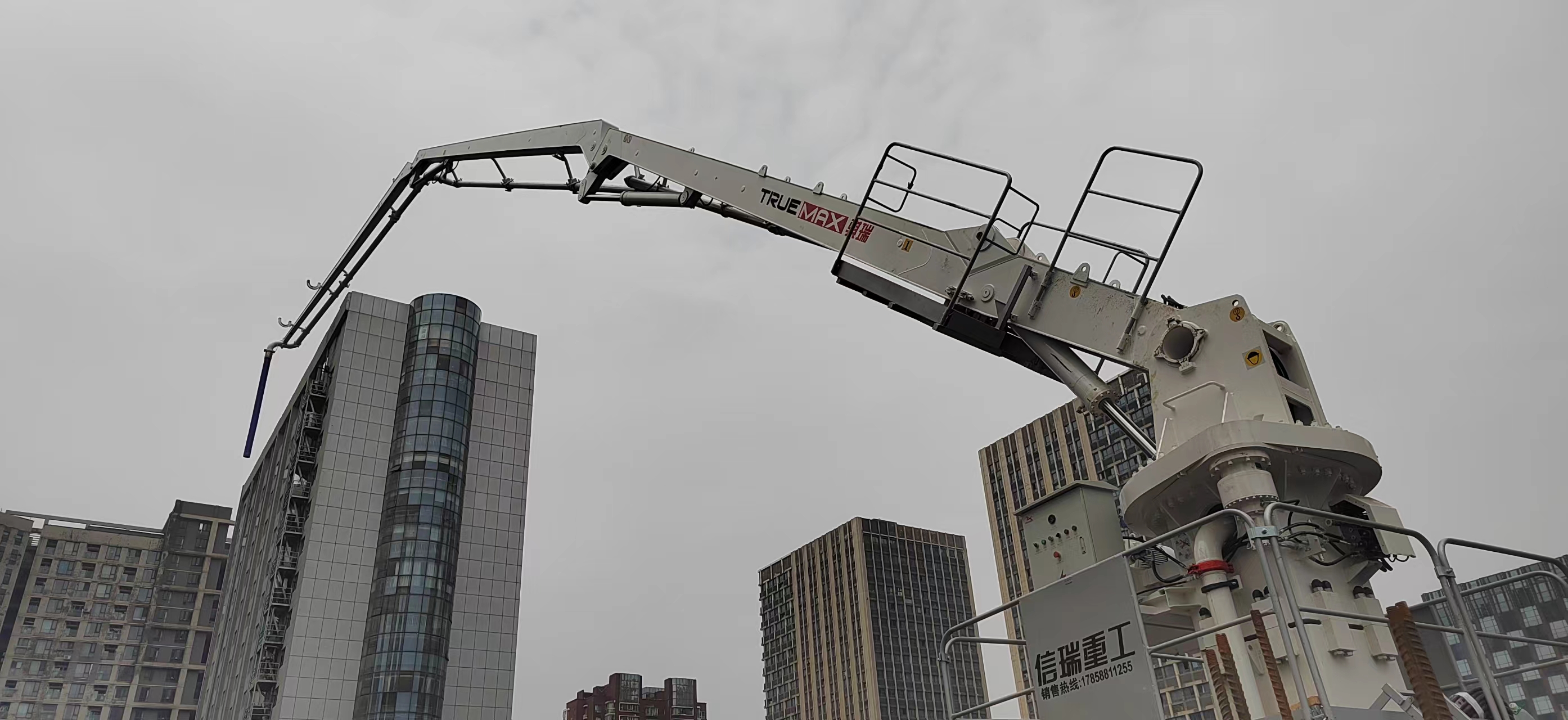 混凝土布料機(jī)高度