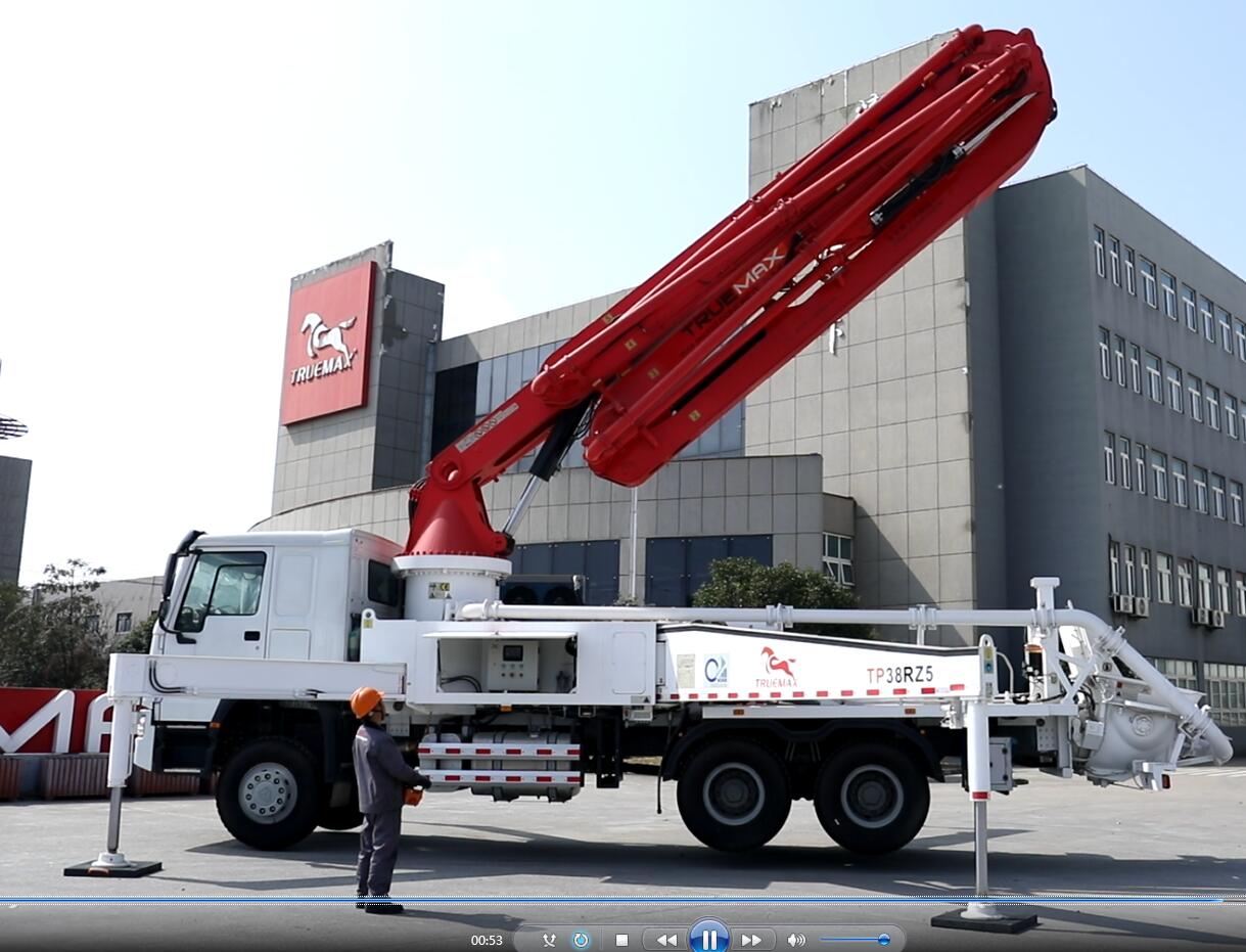 混凝土輸送泵車堵管和排除法