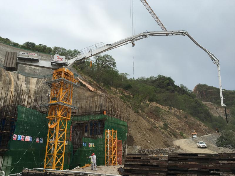 塔式混凝土布料機類別