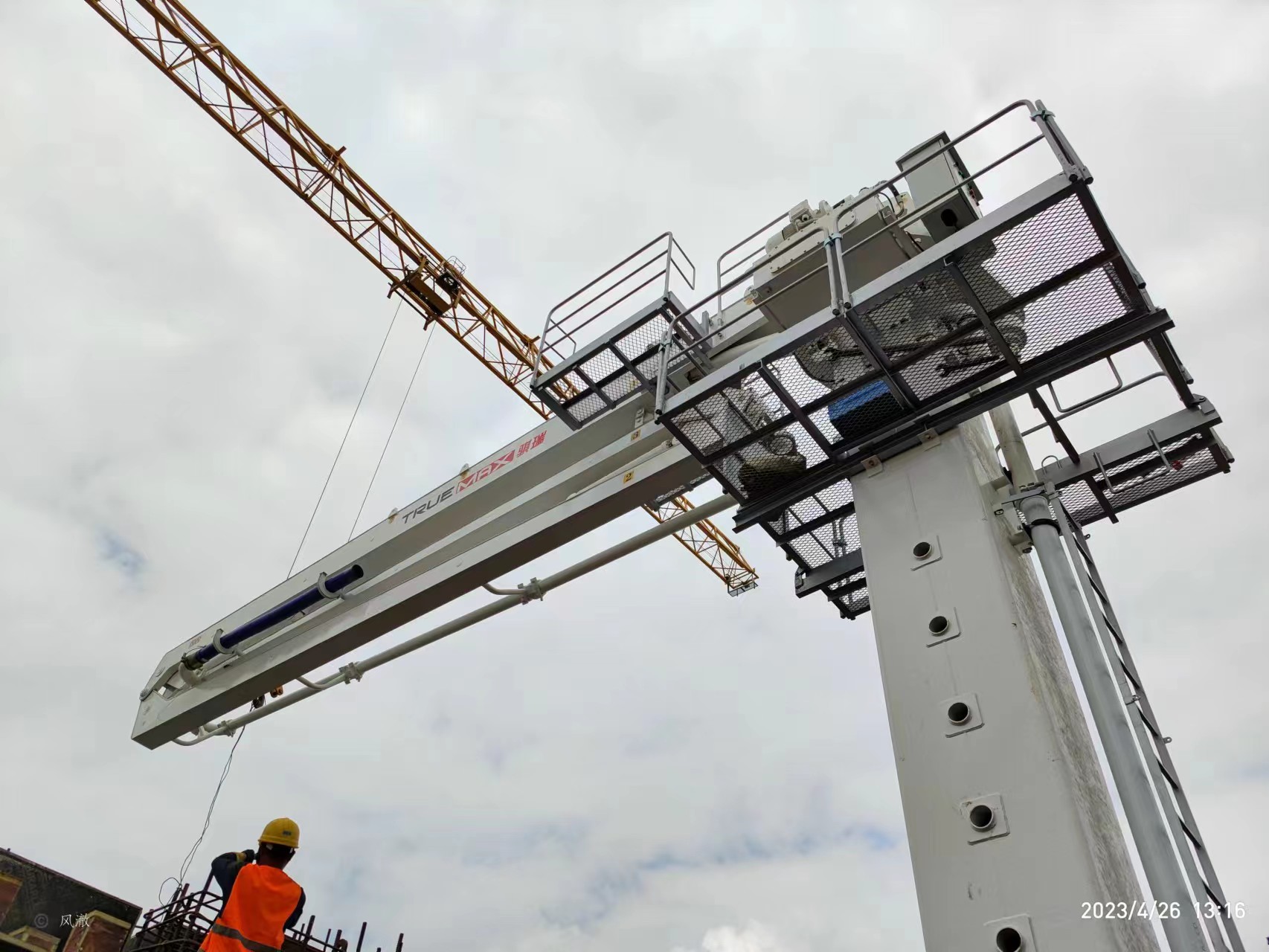 混凝土布料機(jī)安裝需要注意哪些要求