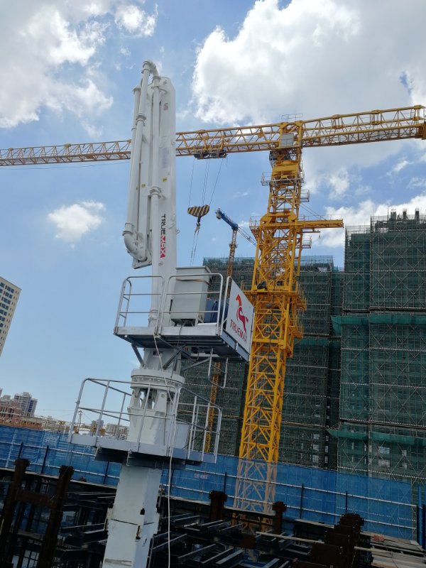 布料機,海航首府項目